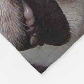 Sierkussen Engelse Bulldog Fleece Deken (Hoek)