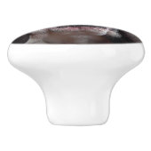 Sierkussen Engelse Bulldog Keramische Knop (Zijkant)