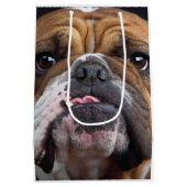 Sierkussen Engelse Bulldog Medium Cadeauzakje (Achterkant)