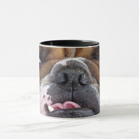Sierkussen Engelse Bulldog Mok (Midden)