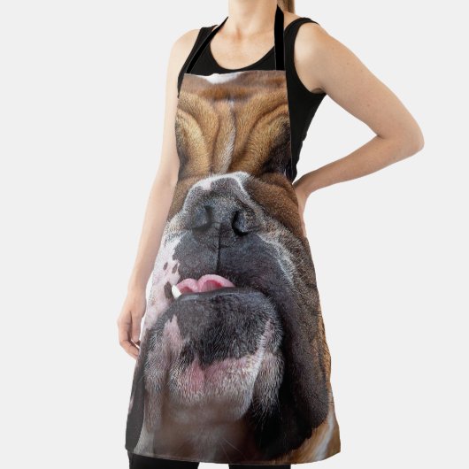 Sierkussen Engelse Bulldog Schort (Insitu)