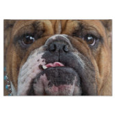 Sierkussen Engelse Bulldog Snijplank (Voorkant)