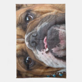 Sierkussen Engelse Bulldog Theedoek (Verticaal)