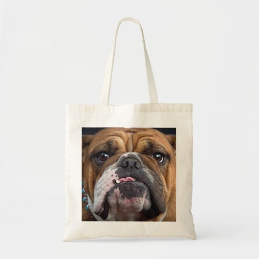 Sierkussen Engelse Bulldog Tote Bag (Voorkant)