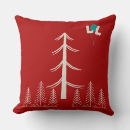 Sierkussen Feestelijk Kerstvierkant Kussen – Coz