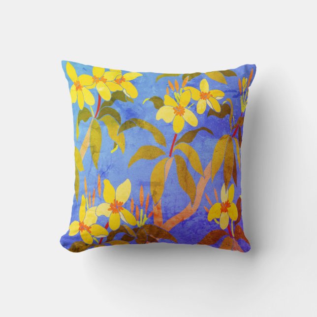  Sierkussen Frangipani (Voorkant)