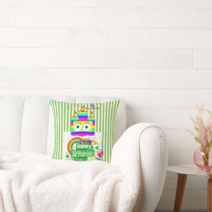 Sierkussen, Gelukkige Verjaardag St. Patrick's Day Kussen