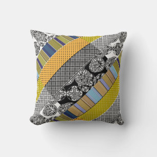 Sierkussen Geometrisch, patchwork