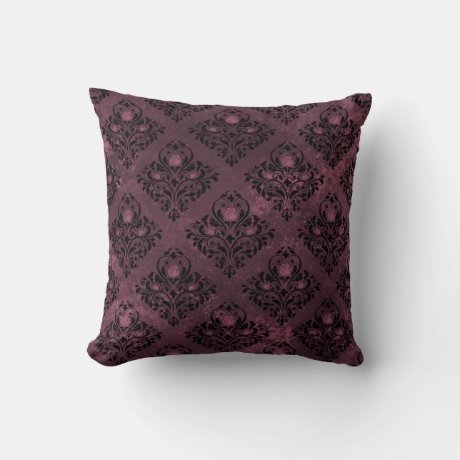 Sierkussen  gothic Damask (Voorkant)