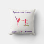 Sierkussen Gymnastiek Sisters versie 2 (Voorkant)