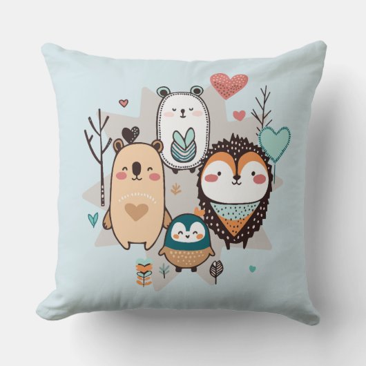 Sierkussen heeft een leuke illustratie. (Voorkant)