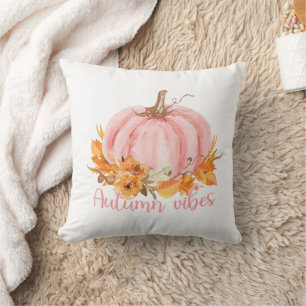 Sierkussen herfst Vibes Pink Pumpkin