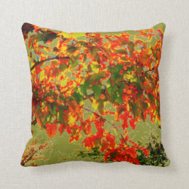 Sierkussen "herfstbrand"