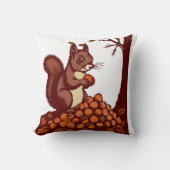 🐿️ Sierkussen Herfsteekhoorn (Voorkant)