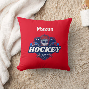 Sierkussen Hockey Gear - Gepersonaliseerd -Naam to