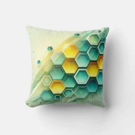 sierkussen | honingraatpatroon