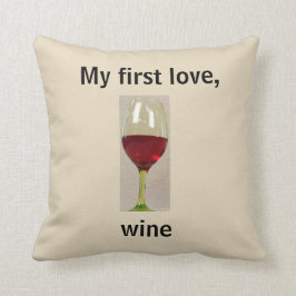 Sierkussen Humor wijn