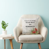 Sierkussen Inspirerend Bijbelscripts (Stoel)