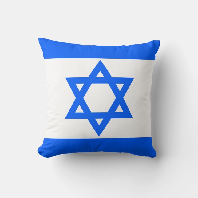 Sierkussen Israël-vlag (Voorkant)