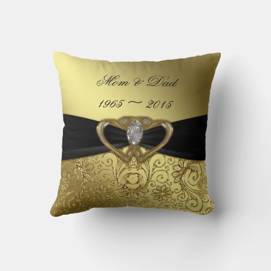 Sierkussen Jubileum voor gouden weddenschappen (Achterkant)