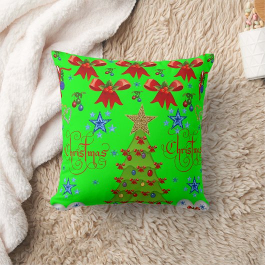 Sierkussen kerst (Deken)