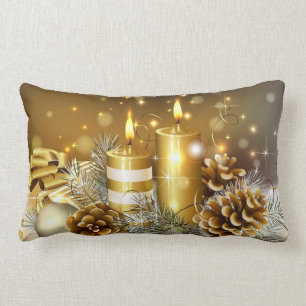 Sierkussen kerstkaarsen kussen