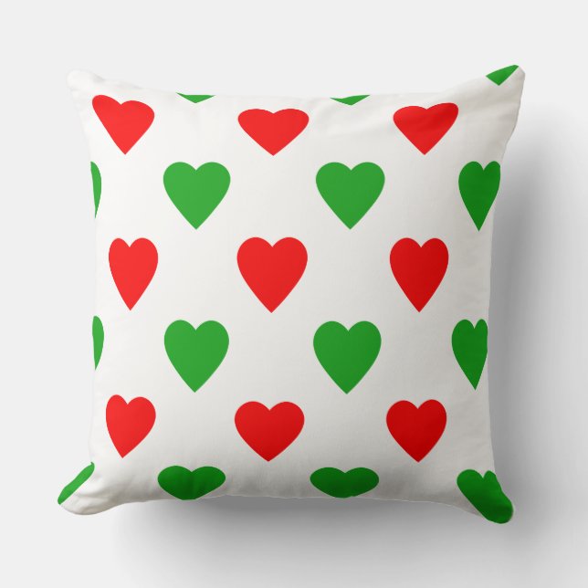 Sierkussen kerstpatronen (Voorkant)