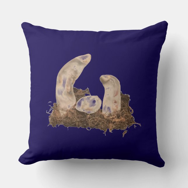 Sierkussen, Kerststal Decor Vakantie Gift Kussen (Voorkant)