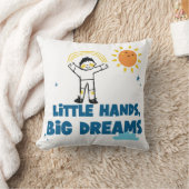 Sierkussen Kleine Handen Grote Dromen (Deken)