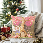 Sierkussen kleurrijke lentefee