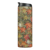 Sierkussen Koffiefles (herfst) Thermosbeker (Geroteerd rechts)