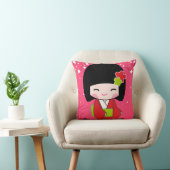 Sierkussen Kokeshi Doll (Stoel)