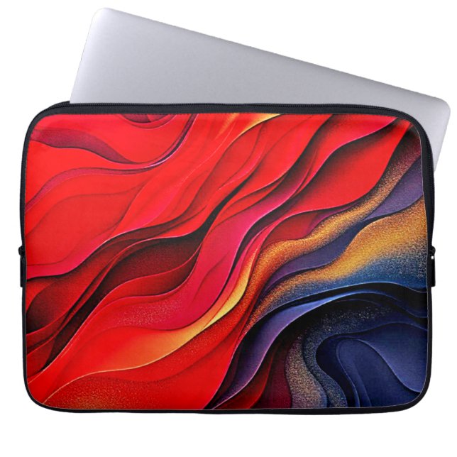 Sierkussen Laptop Sleeve (Voorkant)