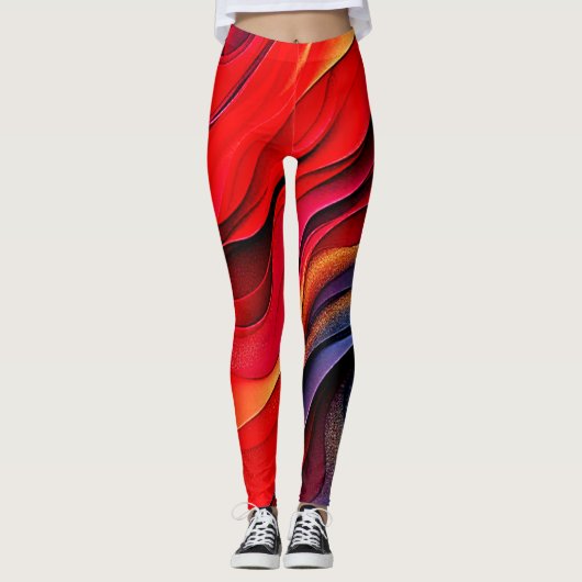 Sierkussen Leggings (Voorkant)