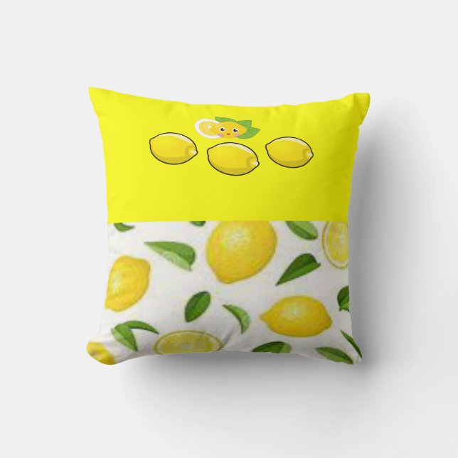 Sierkussen Lemon (Voorkant)