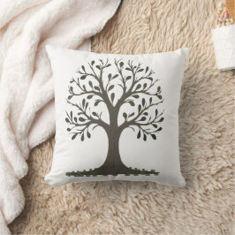 Sierkussen Levensboom Natuurlijke Decoratie