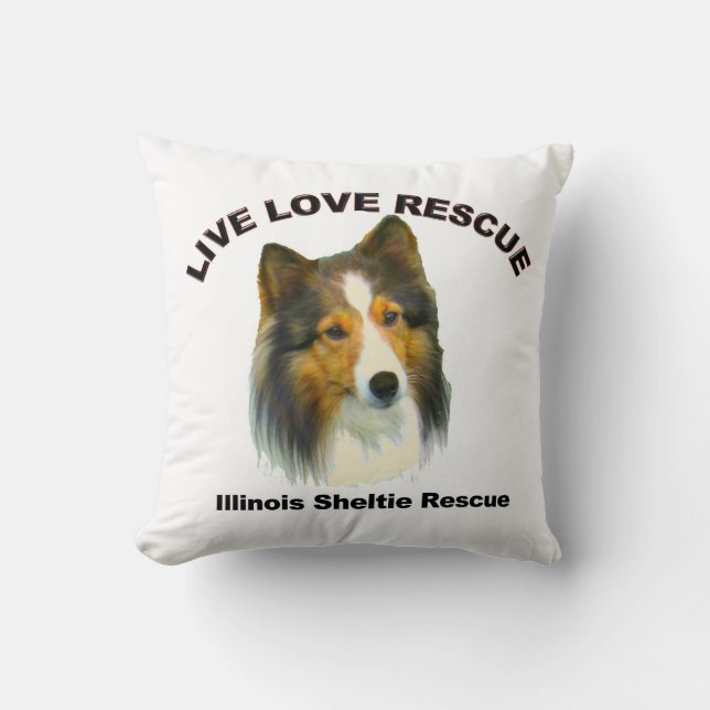 Sierkussen Live Love Rescue (Voorkant)