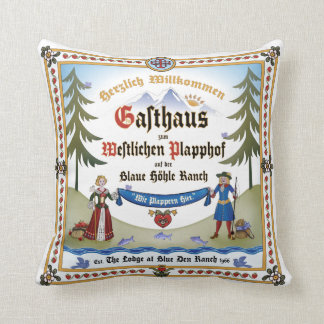 Sierkussen ~ Lodge Signage