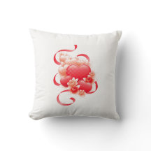 Sierkussen Love 16" x 16"