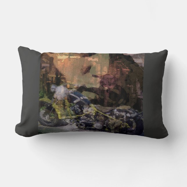 Sierkussen Lumbar "A Sense of Freedom" Kussen (Voorkant)