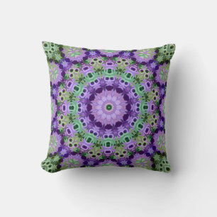 Sierkussen Mandala rond patroon kaleidoscoop