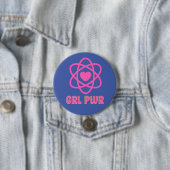 Sierkussen Meiskrachtenergie Ronde Button 7,6 Cm (In situ)