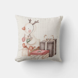 Sierkussen met Christmas Duck