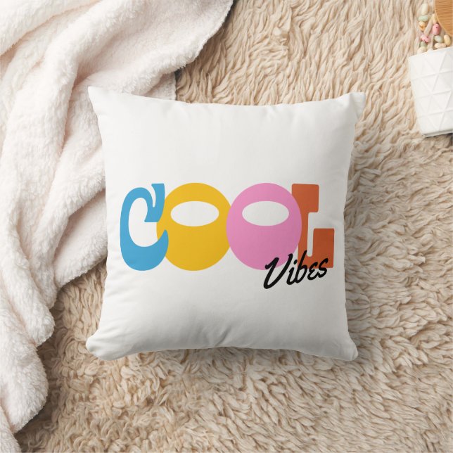 Sierkussen met Cool Vibes (Deken)