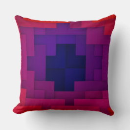 Sierkussen met geometrisch motief