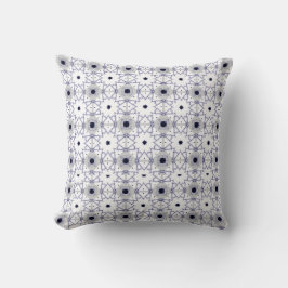 sierkussen met geometrisch patroon
