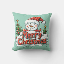 Sierkussen met kerst