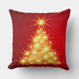 Sierkussen met kerstbomen