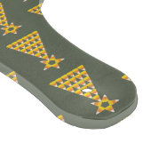 Sierkussen met kerstboomkorren Candy Corn Snijplank (Hoek)