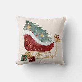 Sierkussen met kerstklep